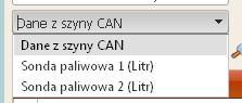 lista wyboru źródła danych