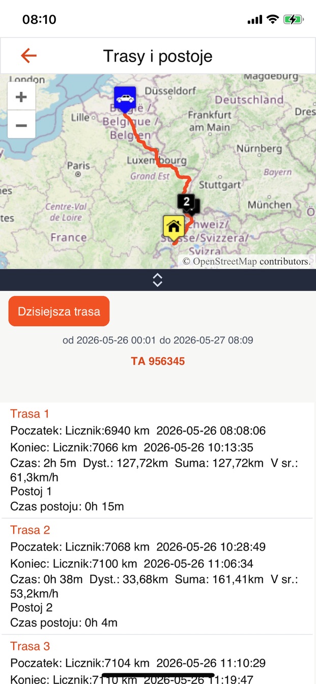 pTrax – Trasy i postoje
